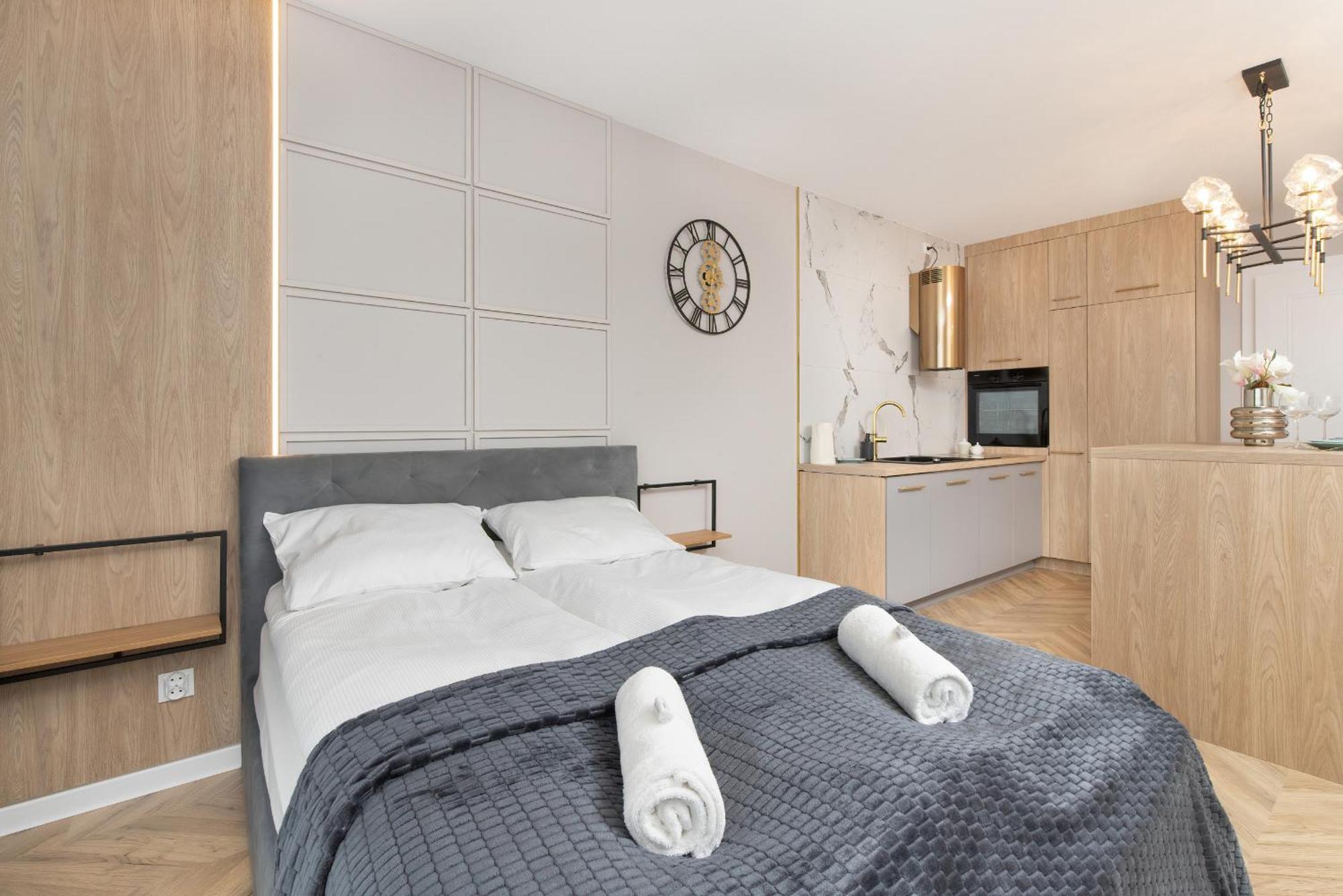 Elegant Studio For 2 People In Gdansk By Noclegi Renters Buitenkant foto